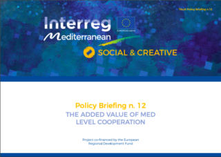 [POLICY BRIEF n.12] The Added Value Of MED Level Cooperation