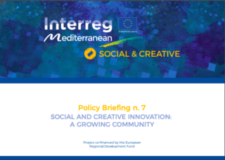 [POLICY BRIEF n.7] Social and Creative Innovation: A Growing Community